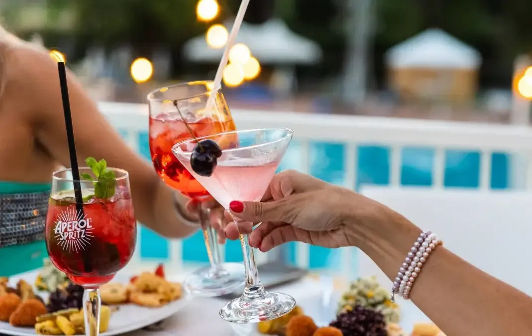 aperitivo alle terme